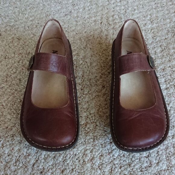 Alegria by PG Lite brown Paloma Platform Mary Jane size 38 - Picture 2 of 12
